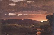 Frederic E.Church Twilight Short Arbiter Twixt Day and Night oil painting picture wholesale